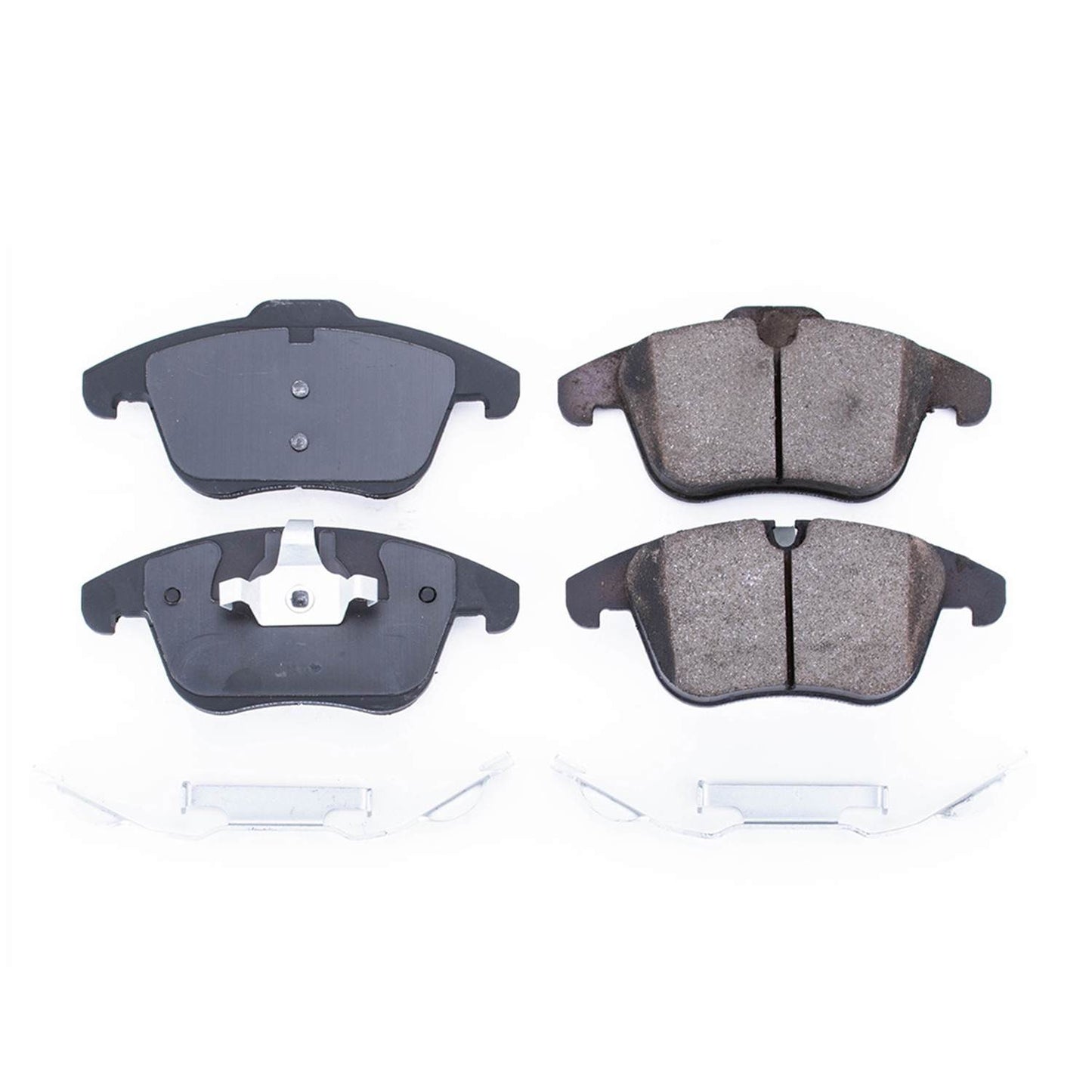 Power Stop 06-08 Jaguar S-Type Front Z17 Evolution Ceramic Brake Pads w/Hardware 17-1241