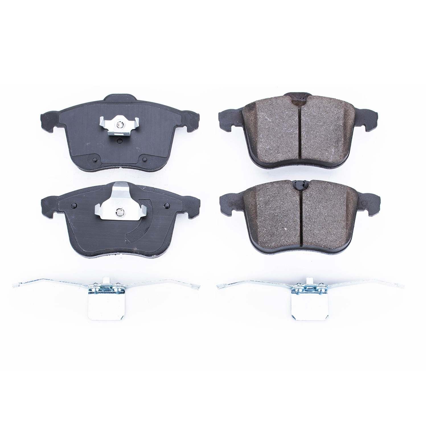 Power Stop 06-11 Saab 9-3 Front Z17 Evolution Ceramic Brake Pads w/Hardware 17-1257