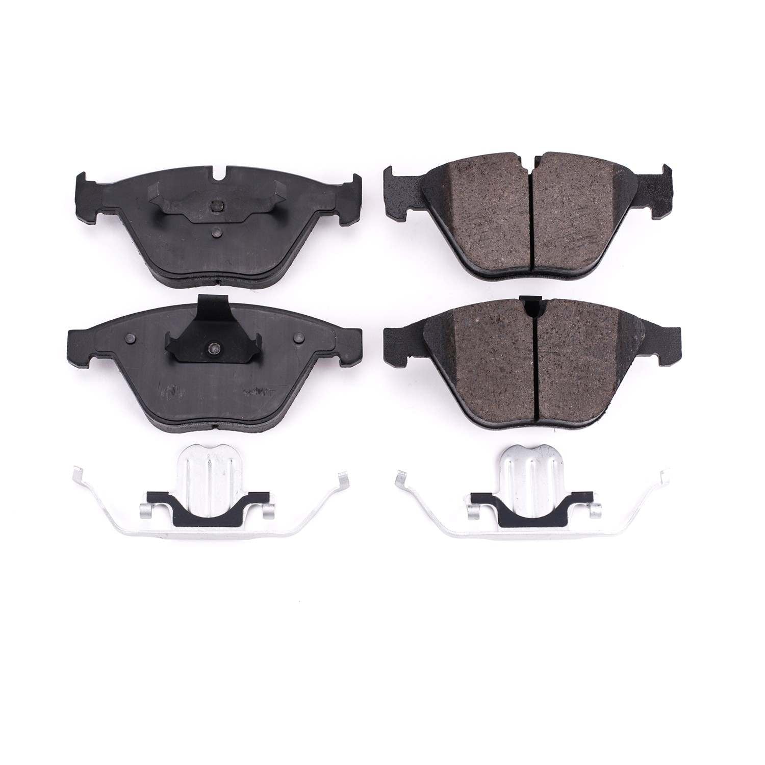 Power Stop 08-13 BMW 328i Front Z17 Evolution Ceramic Brake Pads w/Hardware 17-1260