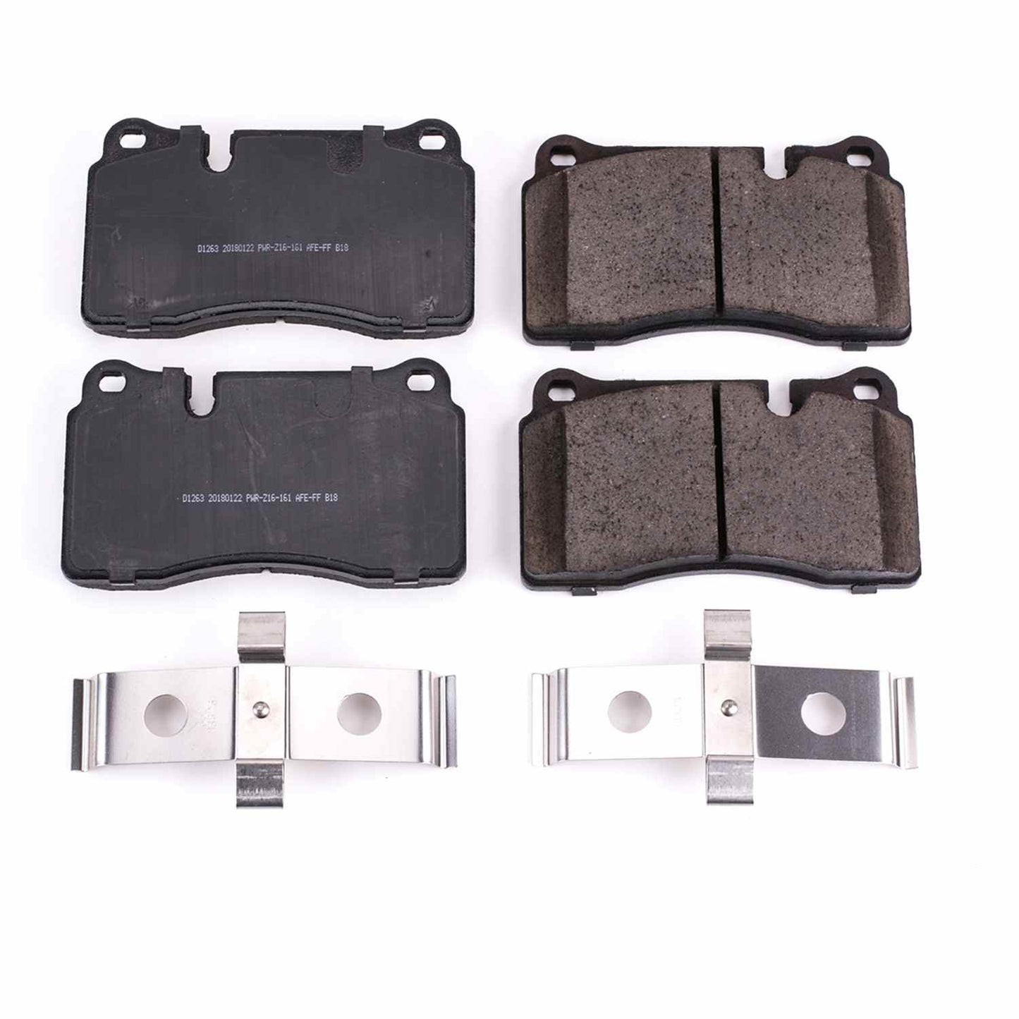 Power Stop 06-09 Land Rover Range Rover Front Z17 Evolution Ceramic Brake Pads w/Hardware 17-1263
