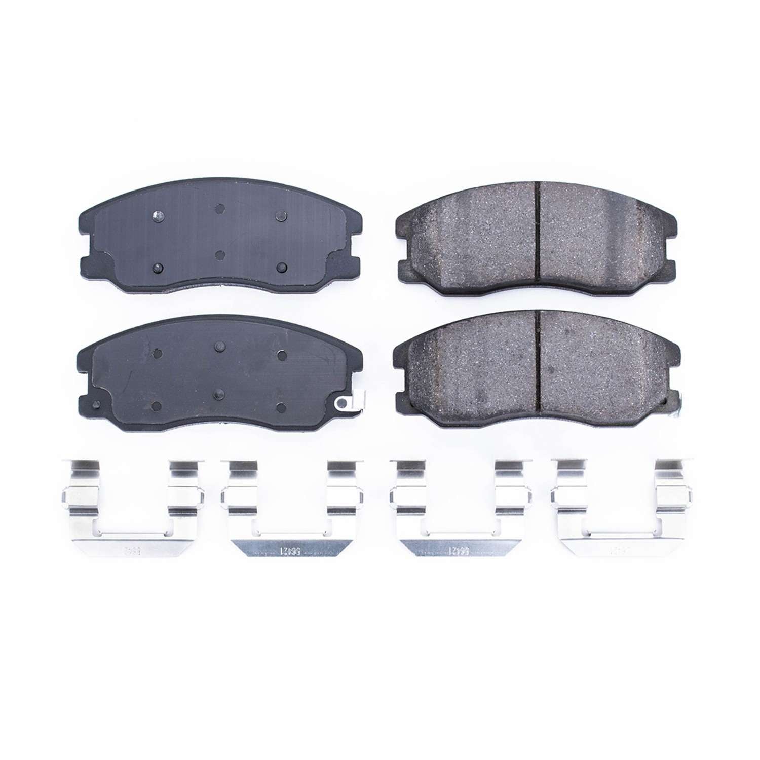 Power Stop 12-15 Chevrolet Captiva Sport Front Z17 Evolution Ceramic Brake Pads w/Hardware 17-1264