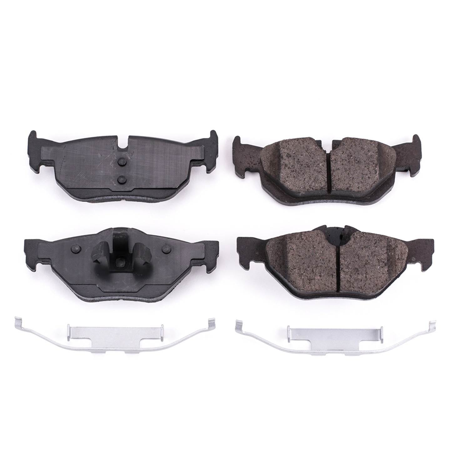 Power Stop 08-13 BMW 128i Rear Z17 Evolution Ceramic Brake Pads w/Hardware 17-1267