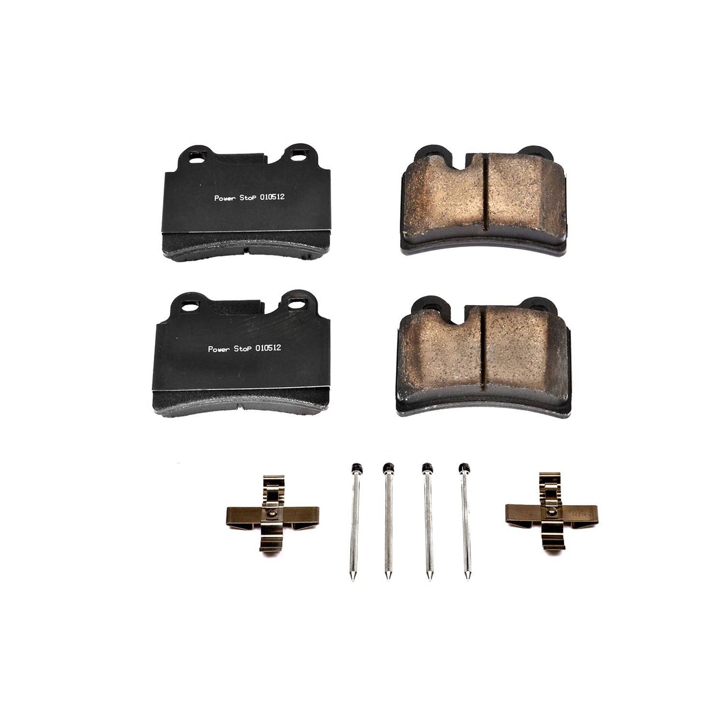 Power Stop 06-07 Volkswagen Touareg Rear Z17 Evolution Ceramic Brake Pads w/Hardware 17-1277