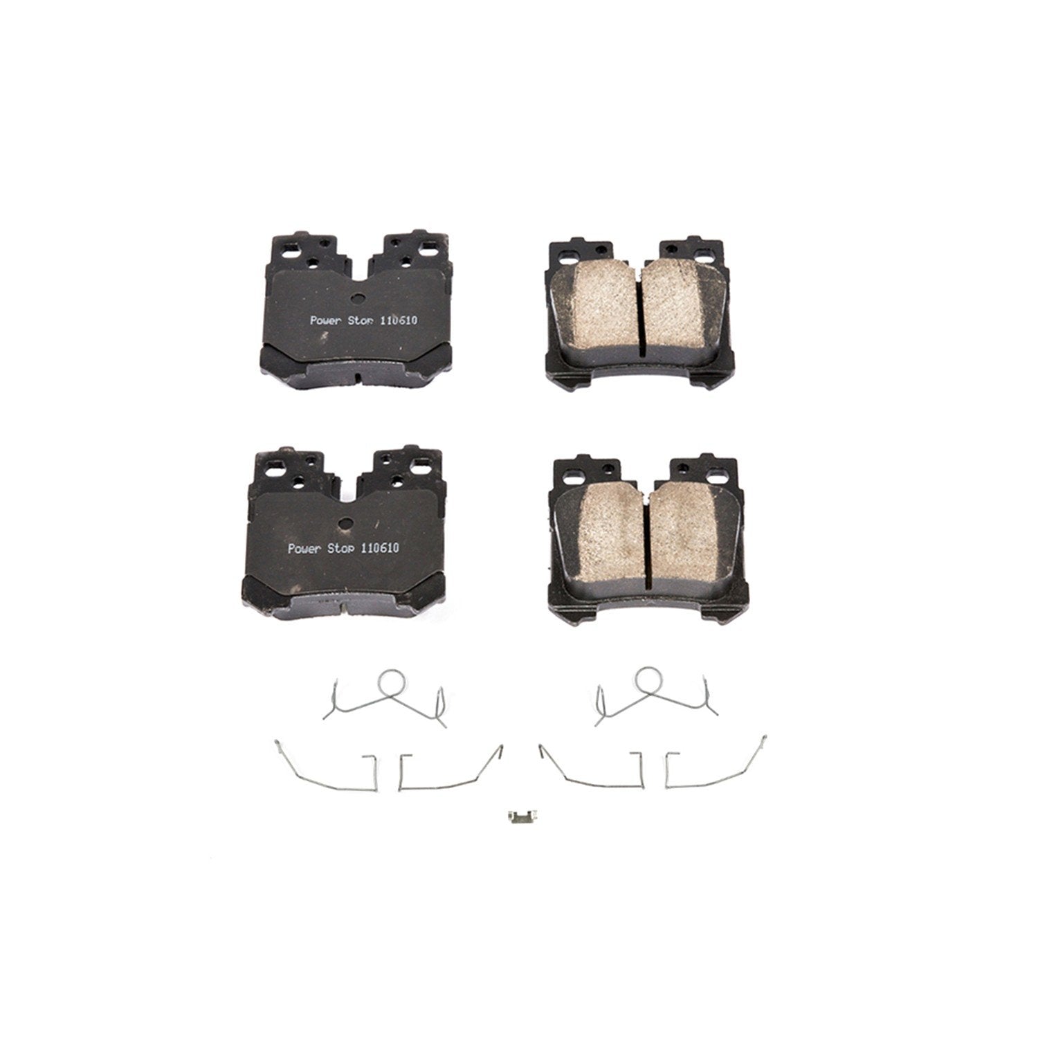 Power Stop 07-17 Lexus LS460 Rear Z17 Evolution Ceramic Brake Pads w/Hardware 17-1283
