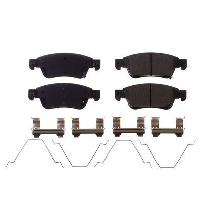 Power Stop 07-08 Infiniti G35 Front Z17 Evolution Ceramic Brake Pads w/Hardware 17-1287