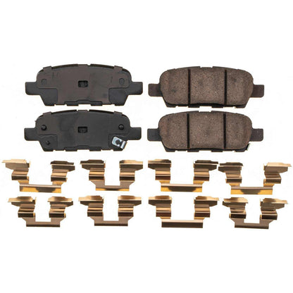 Power Stop 08-10 Infiniti EX35 Rear Z17 Evolution Ceramic Brake Pads w/Hardware 17-1288