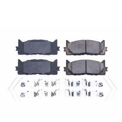 Power Stop 13-18 Lexus ES300h Front Z17 Evolution Ceramic Brake Pads w/Hardware 17-1293