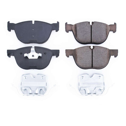 Power Stop 16-18 BMW X4 Front Z17 Evolution Ceramic Brake Pads w/Hardware 17-1294