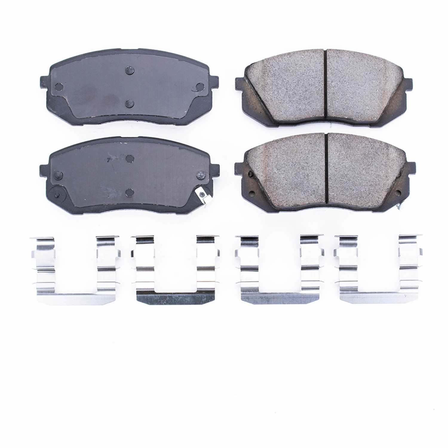 Power Stop 15-16 Hyundai Sonata Front Z17 Evolution Ceramic Brake Pads w/Hardware 17-1295
