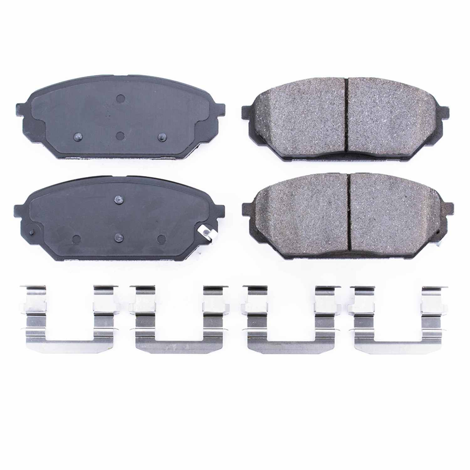 Power Stop 07-12 Hyundai Veracruz Front Z17 Evolution Ceramic Brake Pads w/Hardware 17-1301