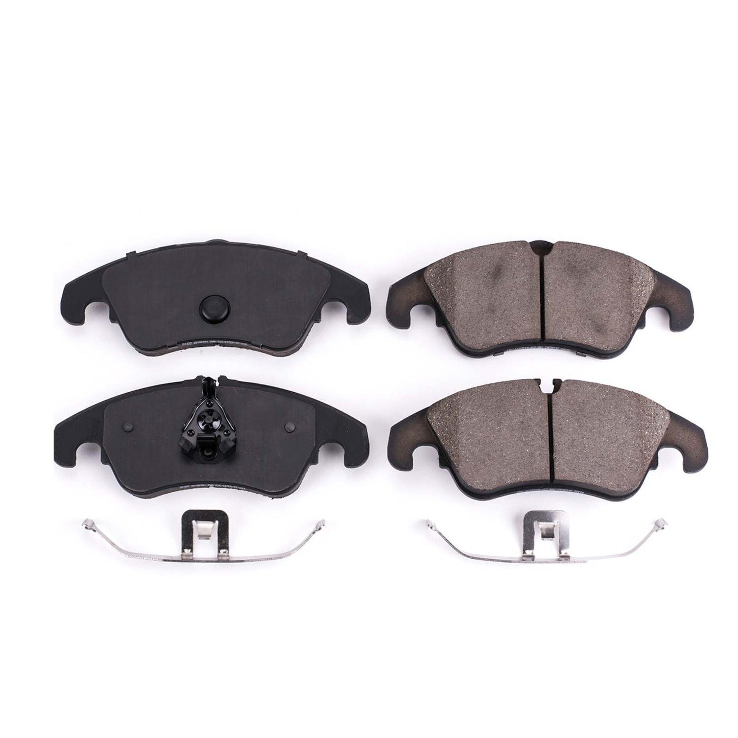 Power Stop 10-16 Audi A4 Front Z17 Evolution Ceramic Brake Pads w/Hardware 17-1322