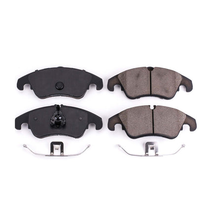 Power Stop 10-16 Audi A4 Front Z17 Evolution Ceramic Brake Pads w/Hardware 17-1322