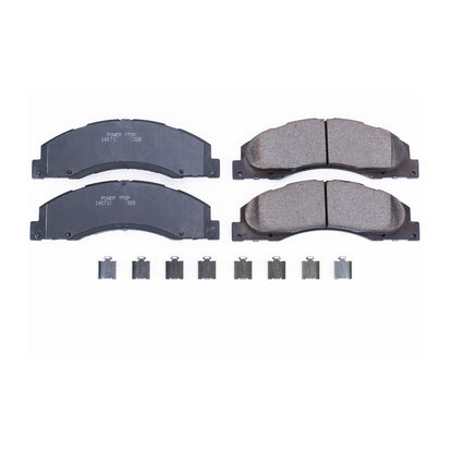 Power Stop 08-14 Ford E-150 Front Z17 Evolution Ceramic Brake Pads w/Hardware 17-1328