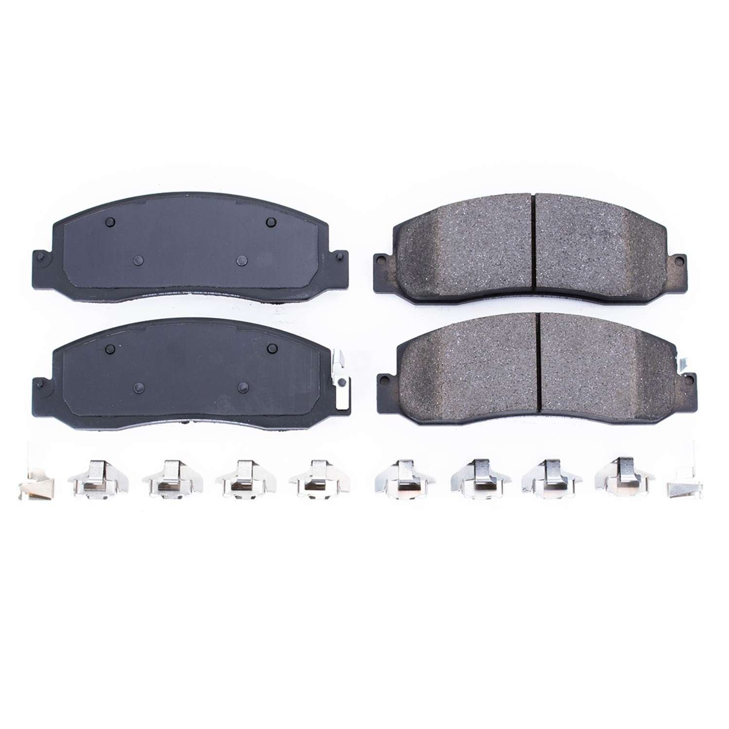 Power Stop 08-11 Ford F-250 Super Duty Front Z17 Evolution Ceramic Brake Pads w/Hardware 17-1333