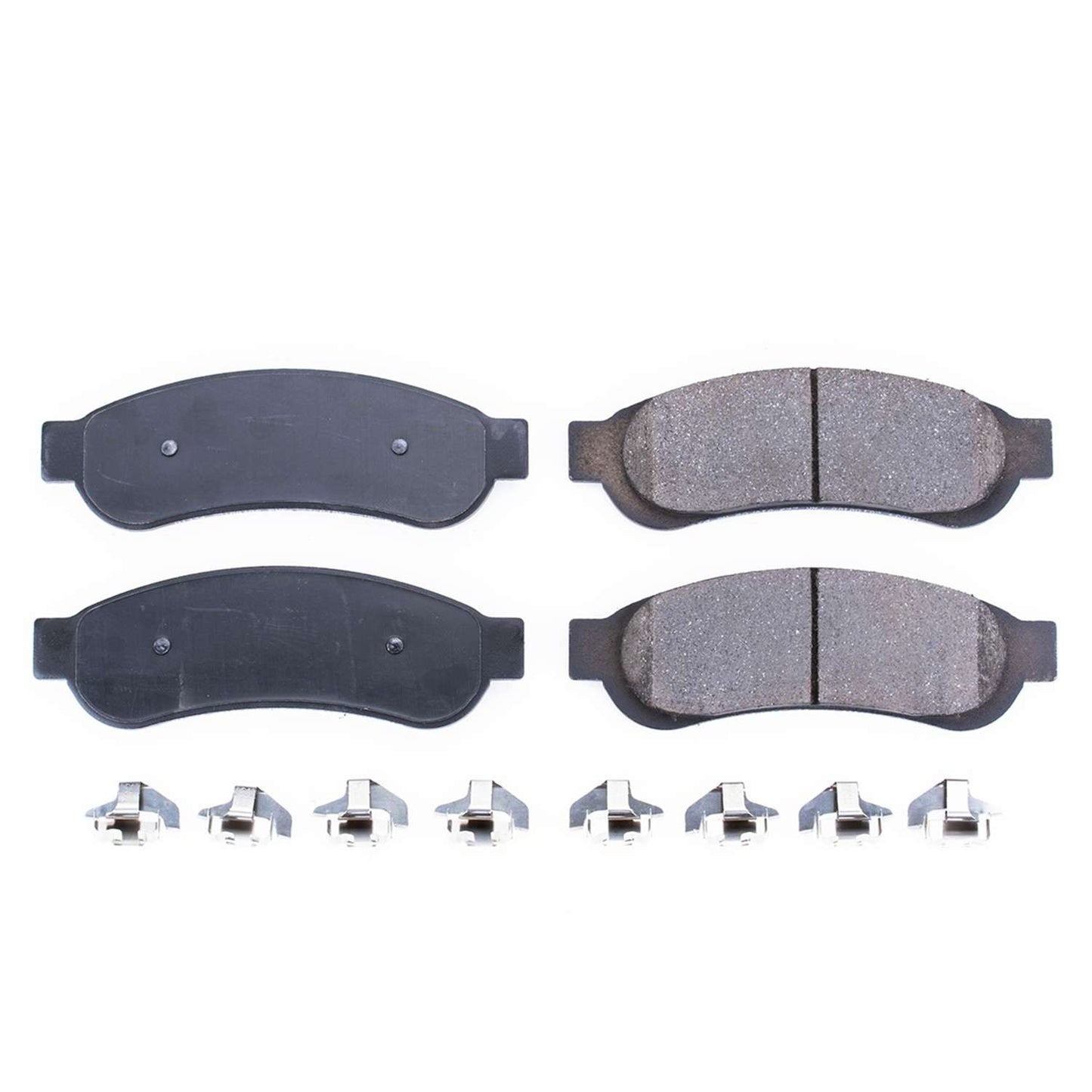Power Stop 10-12 Ford F-250 Super Duty Rear Z17 Evolution Ceramic Brake Pads w/Hardware 17-1334