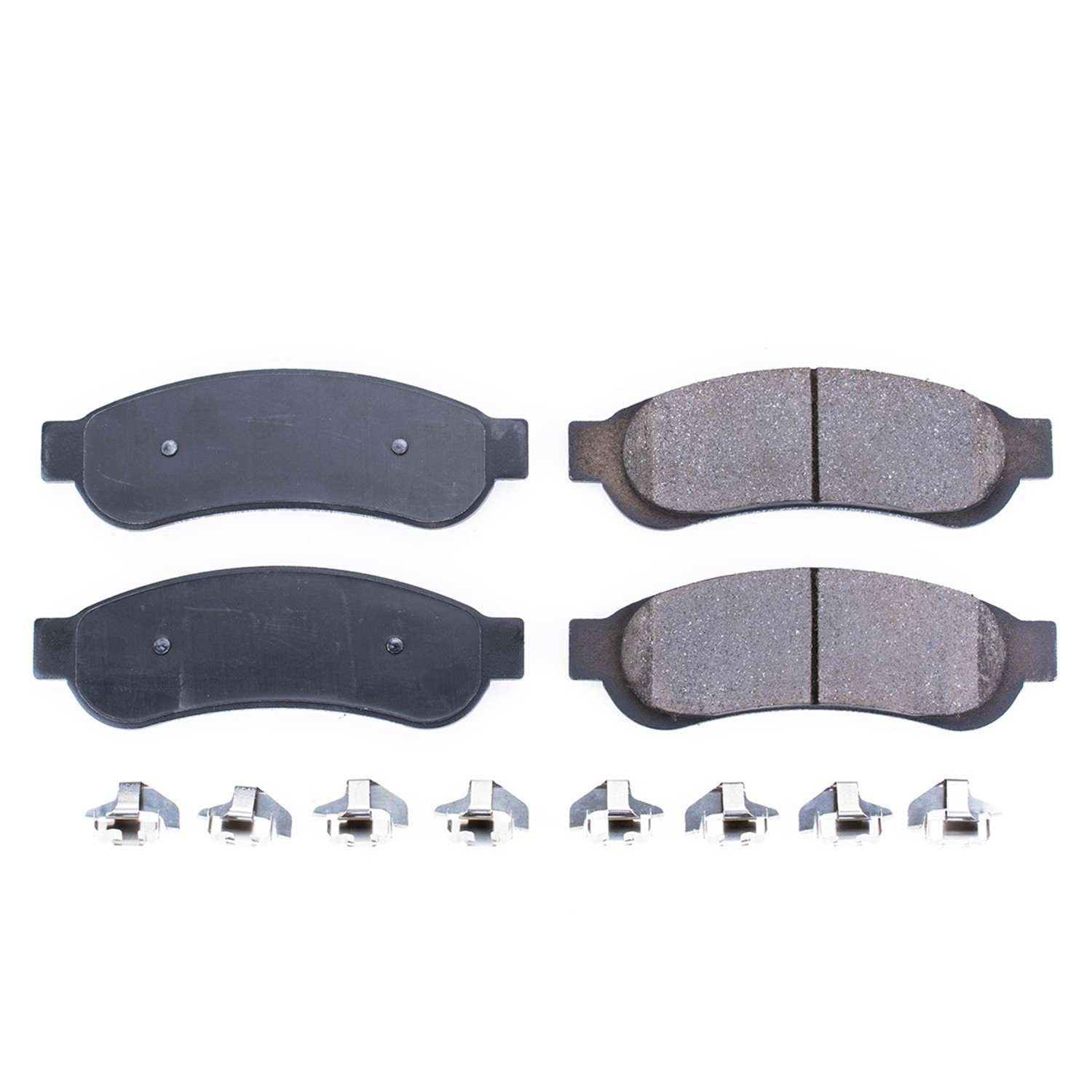 Power Stop 10-12 Ford F-250 Super Duty Rear Z17 Evolution Ceramic Brake Pads w/Hardware 17-1334