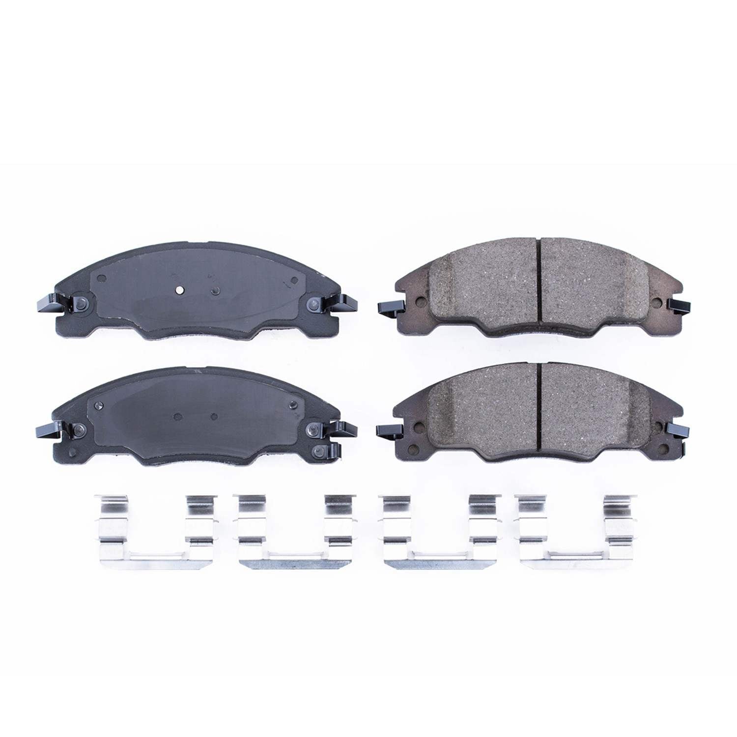Power Stop 08-11 Ford Focus Front Z17 Evolution Ceramic Brake Pads w/Hardware 17-1339