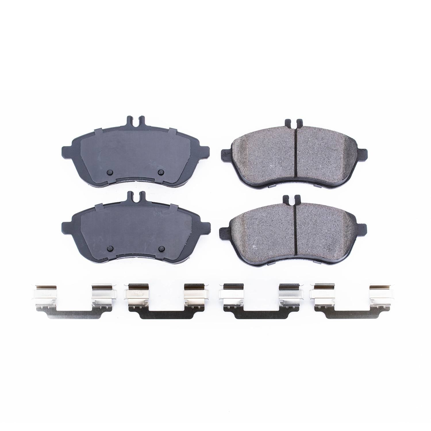 Power Stop 08-09 Mercedes-Benz C230 Front Z17 Evolution Ceramic Brake Pads w/Hardware 17-1340