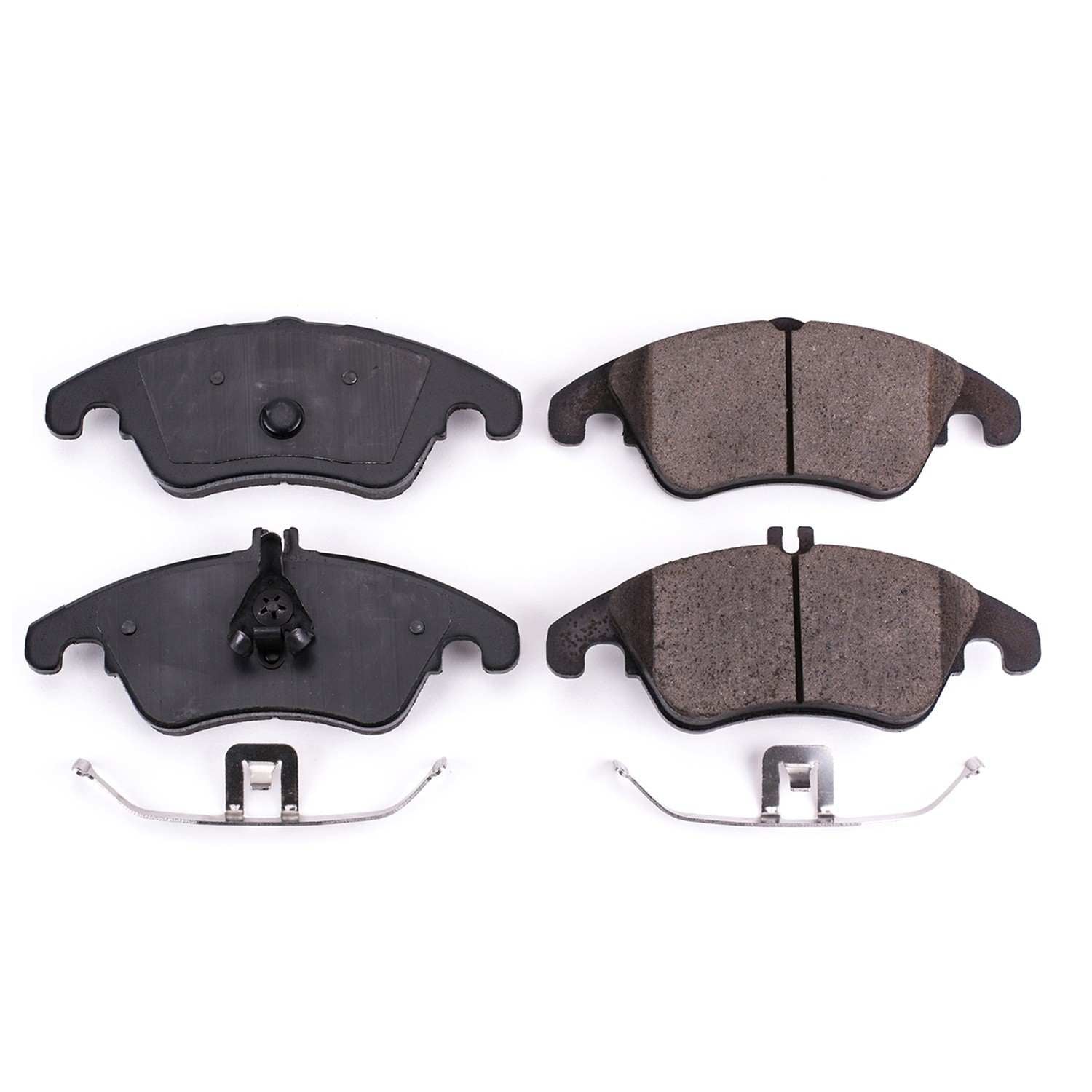 Power Stop 12-15 Mercedes-Benz C250 Front Z17 Evolution Ceramic Brake Pads w/Hardware 17-1342