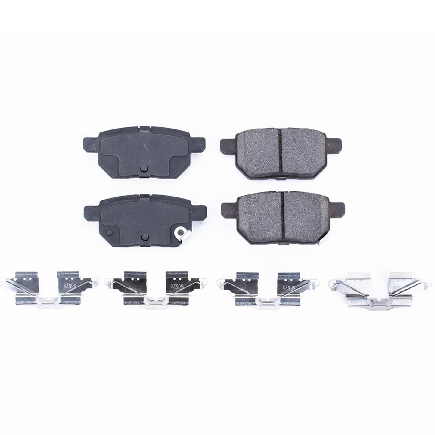Power Stop 09-10 Pontiac Vibe Rear Z17 Evolution Ceramic Brake Pads w/Hardware 17-1354