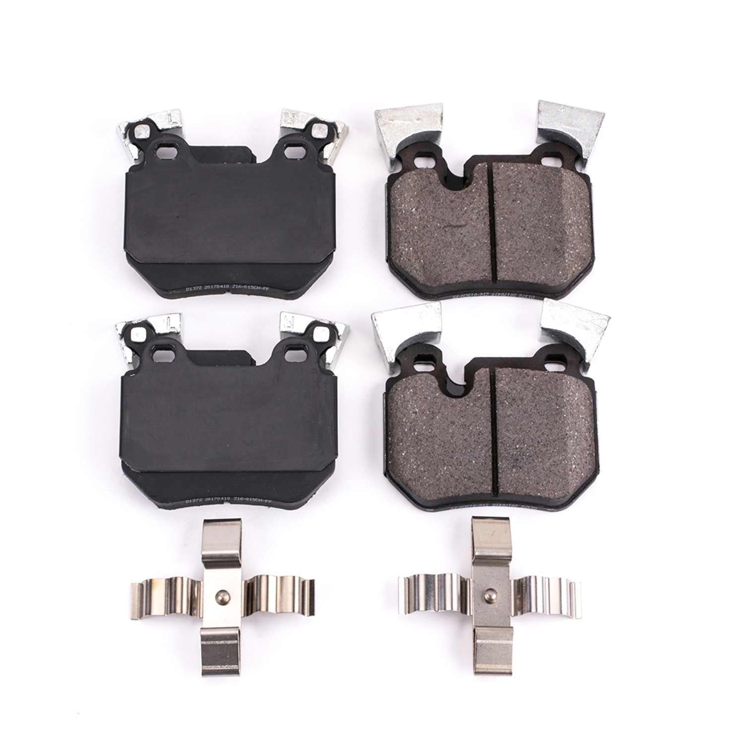 Power Stop 08-13 BMW 135i Rear Z17 Evolution Ceramic Brake Pads w/Hardware 17-1372