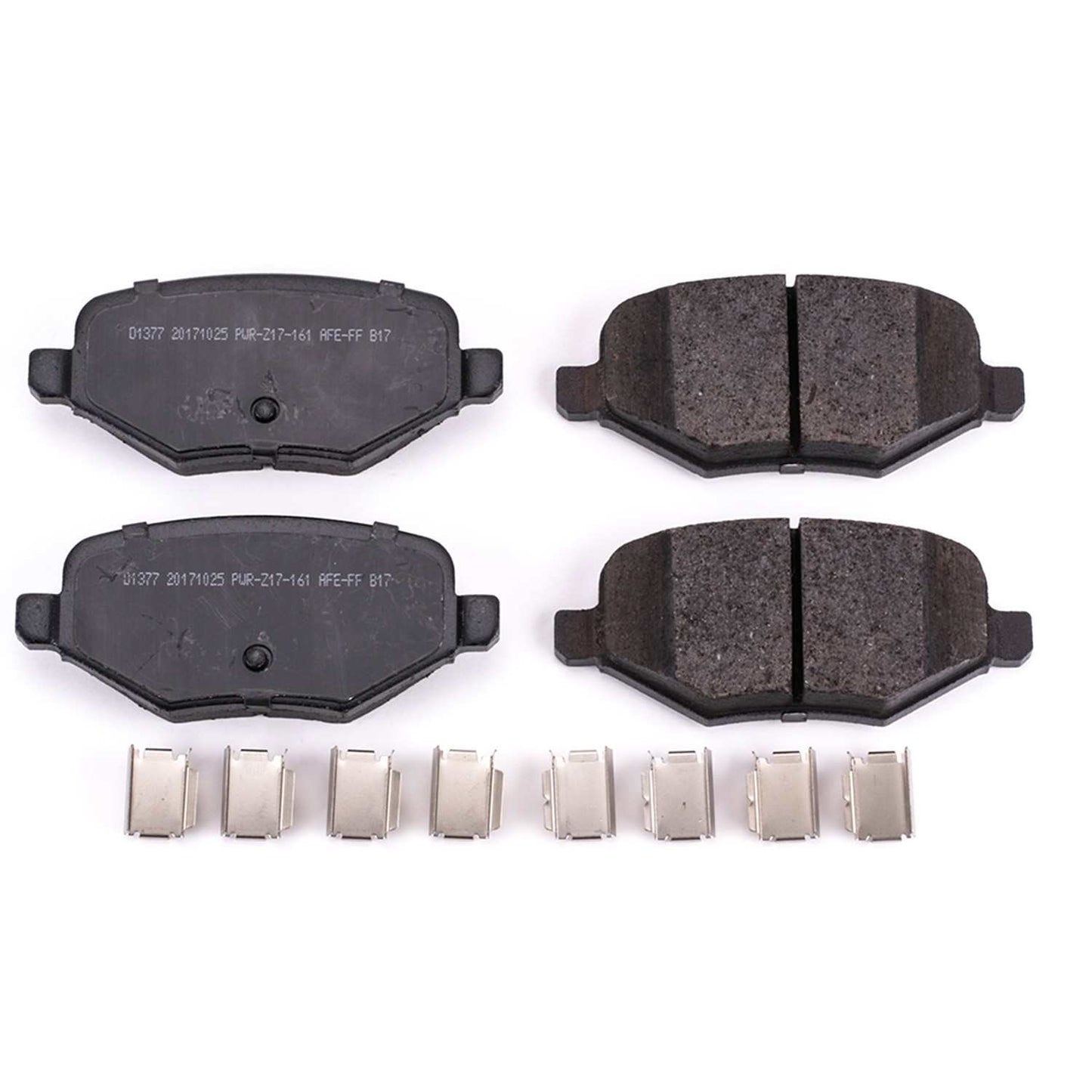 Power Stop 11-13 Ford Edge Rear Z17 Evolution Ceramic Brake Pads w/Hardware 17-1377