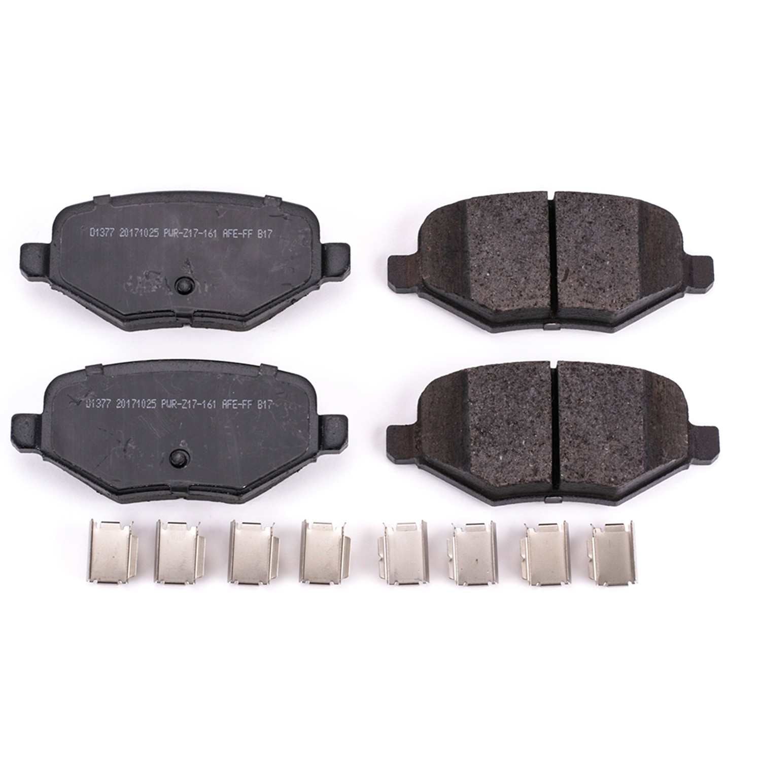 Power Stop 11-13 Ford Edge Rear Z17 Evolution Ceramic Brake Pads w/Hardware 17-1377