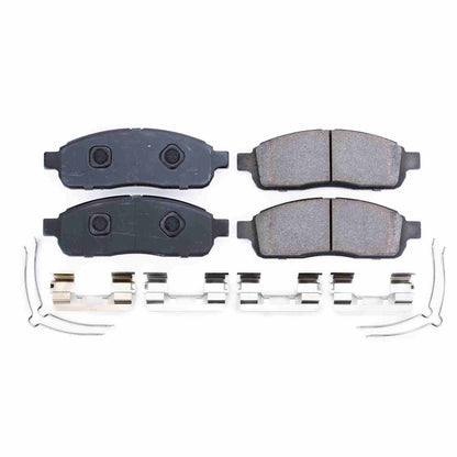 Power Stop 2009 Ford F-150 Front Z17 Evolution Ceramic Brake Pads w/Hardware 17-1392