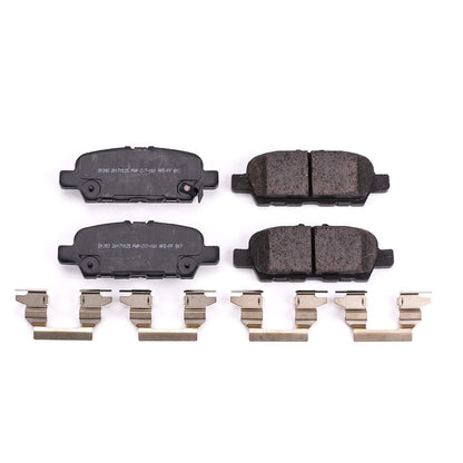 Power Stop 11-12 Infiniti EX35 Rear Z17 Evolution Ceramic Brake Pads w/Hardware 17-1393