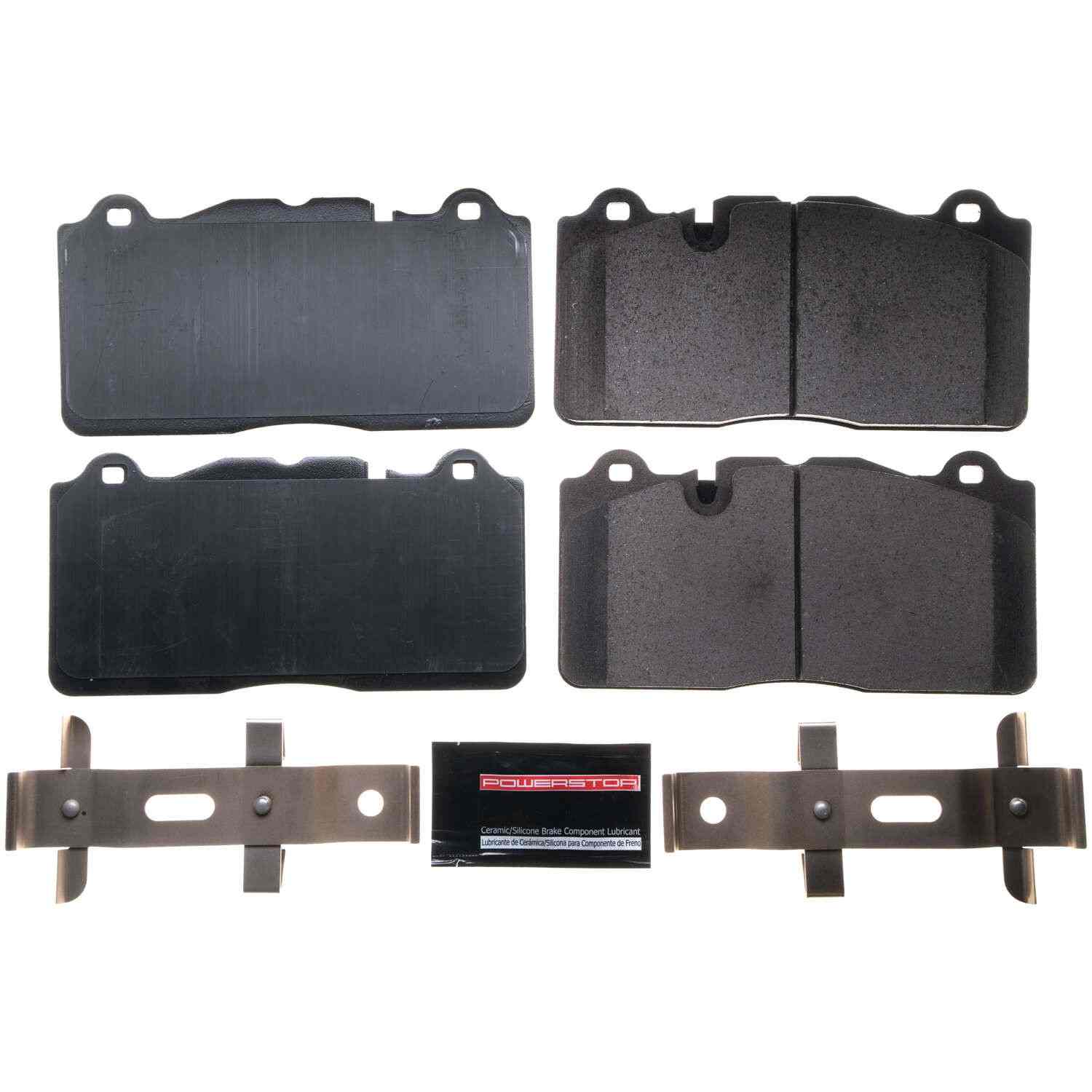 Power Stop 14-15 Chevrolet Camaro Front Z17 Evolution Ceramic Brake Pads w/Hardware 17-1395