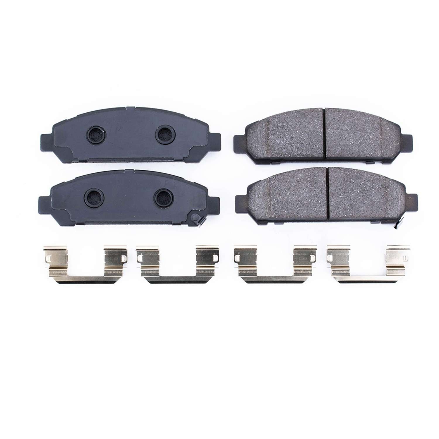 Power Stop 09-16 Toyota Venza Front Z17 Evolution Ceramic Brake Pads w/Hardware 17-1401