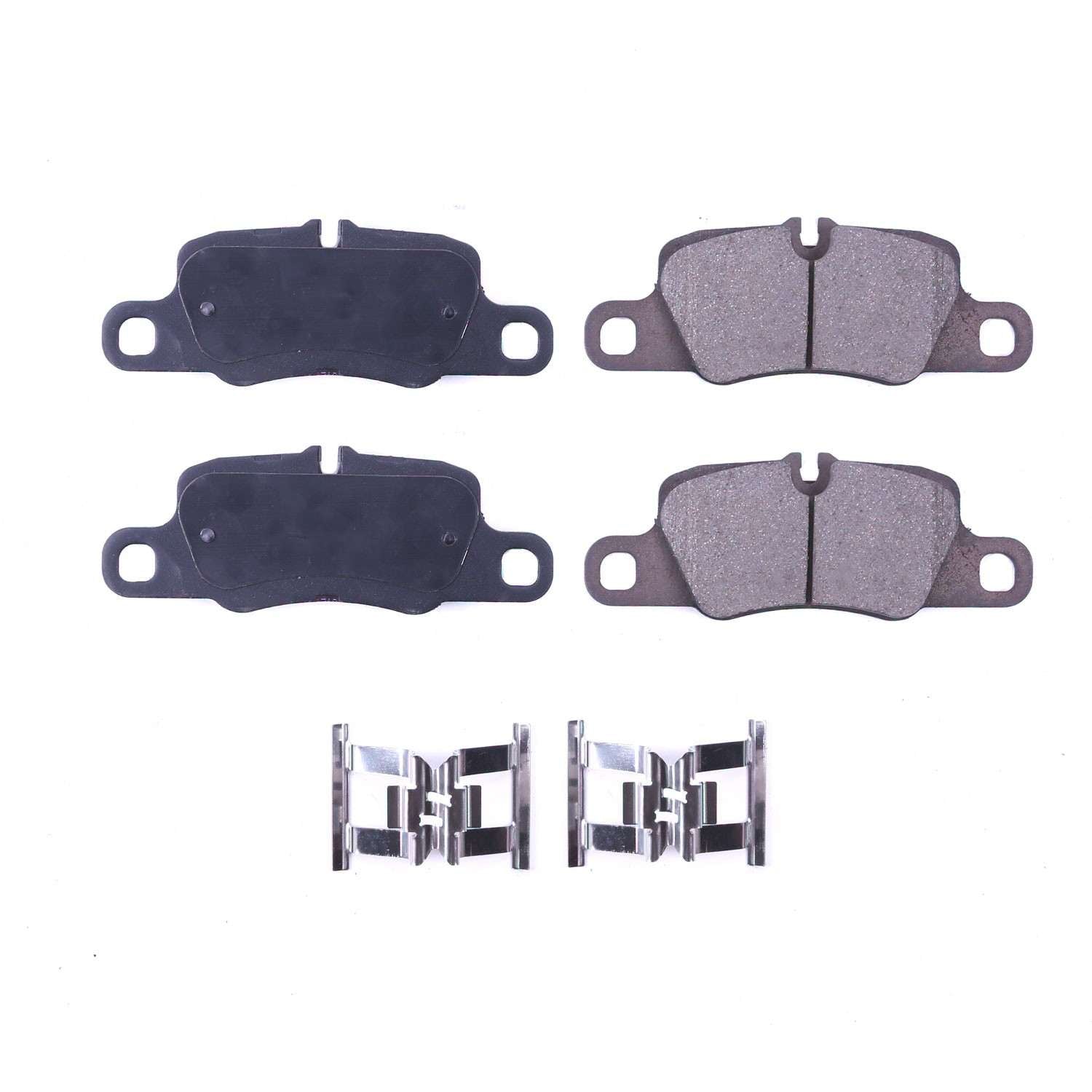 Power Stop 13-16 Porsche 911 Rear Z17 Evolution Ceramic Brake Pads w/Hardware 17-1417