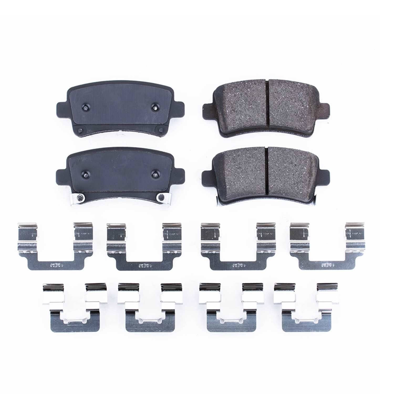 Power Stop 2010 Buick Allure Rear Z17 Evolution Ceramic Brake Pads w/Hardware 17-1430