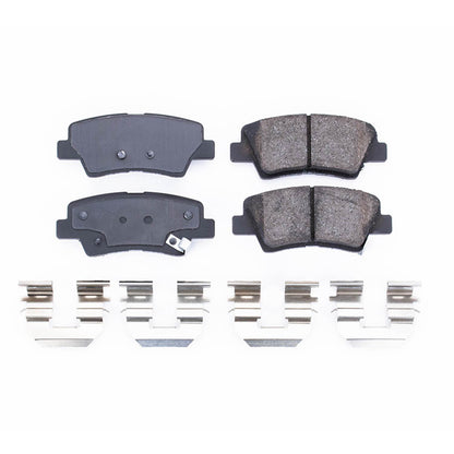 Power Stop 12-17 Hyundai Azera Rear Z17 Evolution Ceramic Brake Pads w/Hardware 17-1445