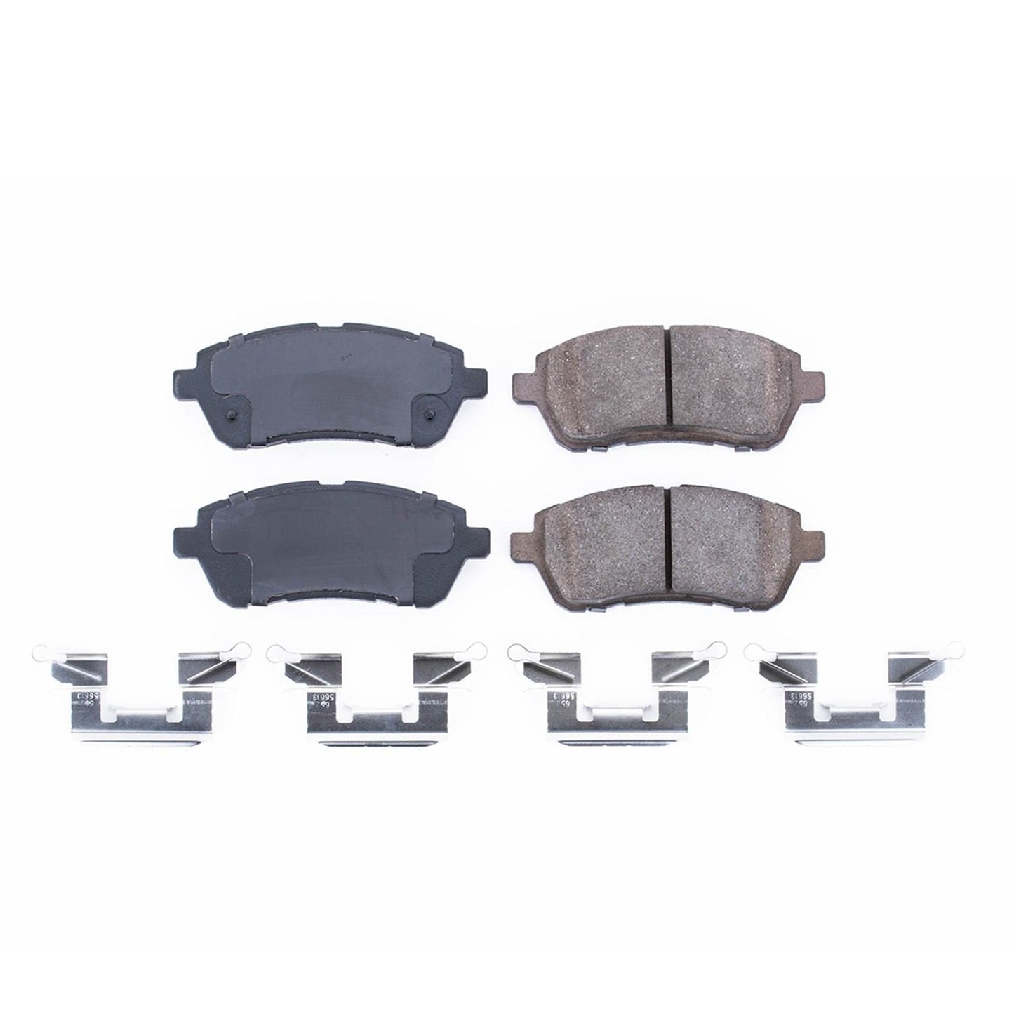Power Stop 11-19 Ford Fiesta Front Z17 Evolution Ceramic Brake Pads w/Hardware 17-1454