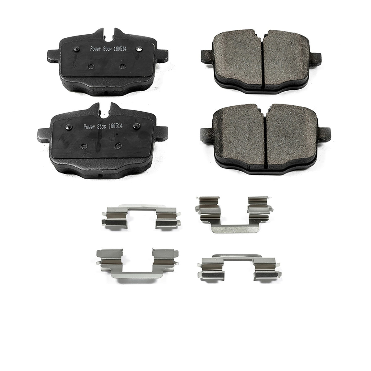 Power Stop 2017 BMW 530i Rear Z17 Evolution Ceramic Brake Pads w/Hardware 17-1469