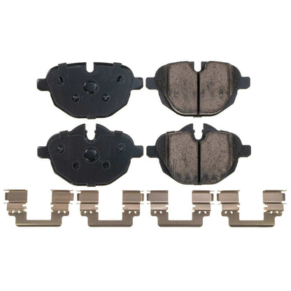 Power Stop 11-16 BMW 528i Rear Z17 Evolution Ceramic Brake Pads w/Hardware 17-1473