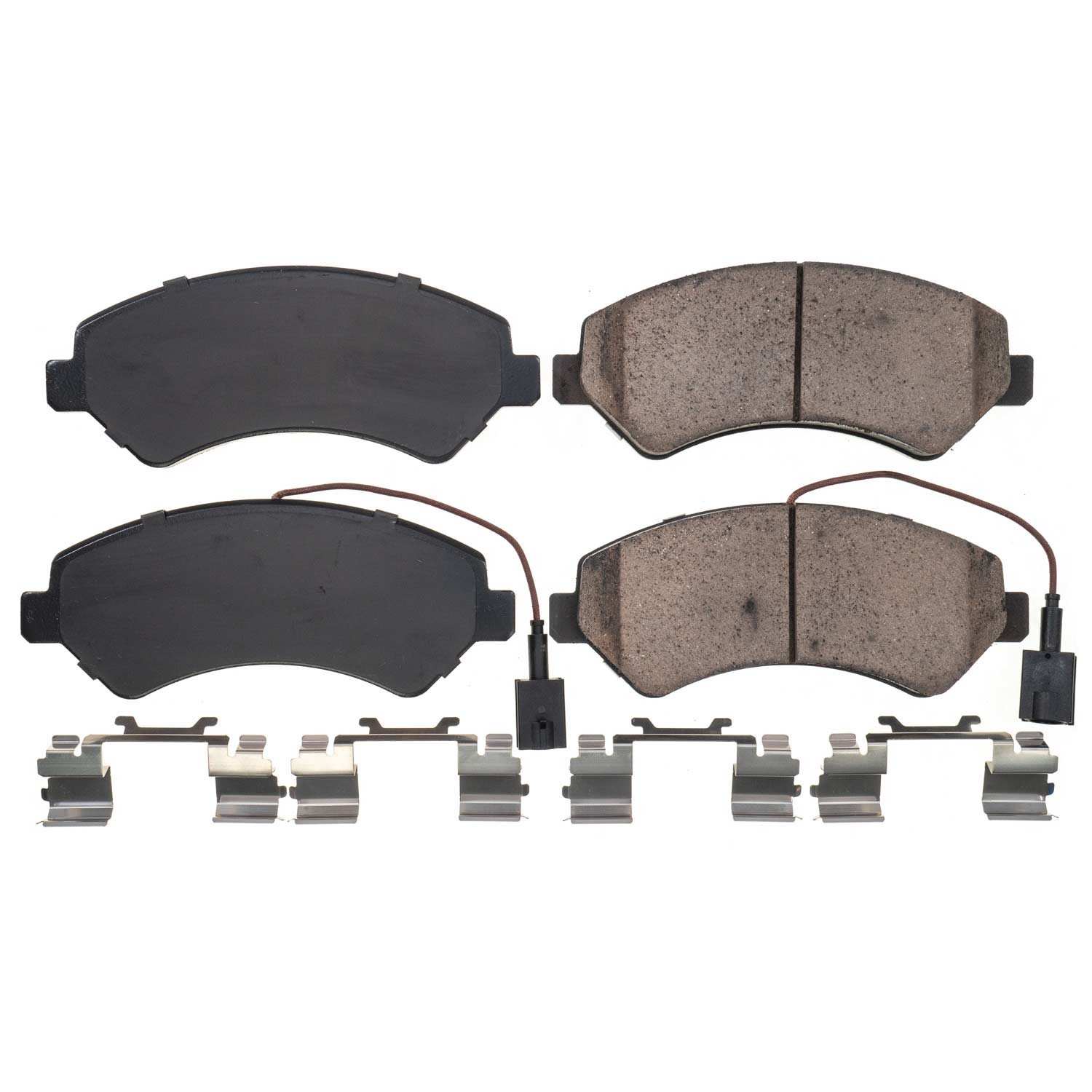 PowerStop Power Stop 2021 Ram ProMaster 3500 Front Z17 Evo Ceramic Brake Pads w/Hardware 17-1540AN