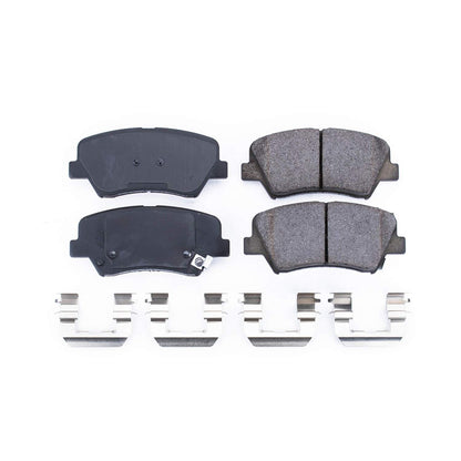 Power Stop 11-16 Hyundai Elantra Front Z17 Evolution Ceramic Brake Pads w/Hardware 17-1543