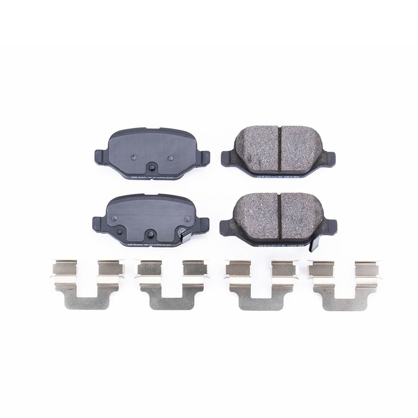 Power Stop 12-17 Fiat 500 Rear Z17 Evolution Ceramic Brake Pads w/Hardware 17-1569