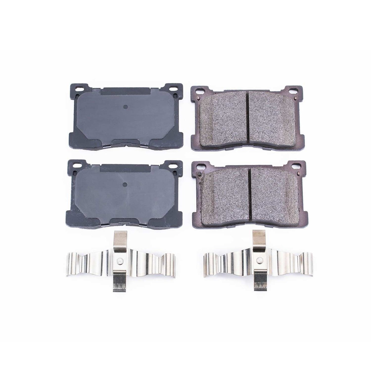 Power Stop 12-16 Hyundai Equus Front Z17 Evolution Ceramic Brake Pads w/Hardware 17-1576