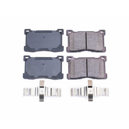 Power Stop 12-16 Hyundai Equus Front Z17 Evolution Ceramic Brake Pads w/Hardware 17-1576
