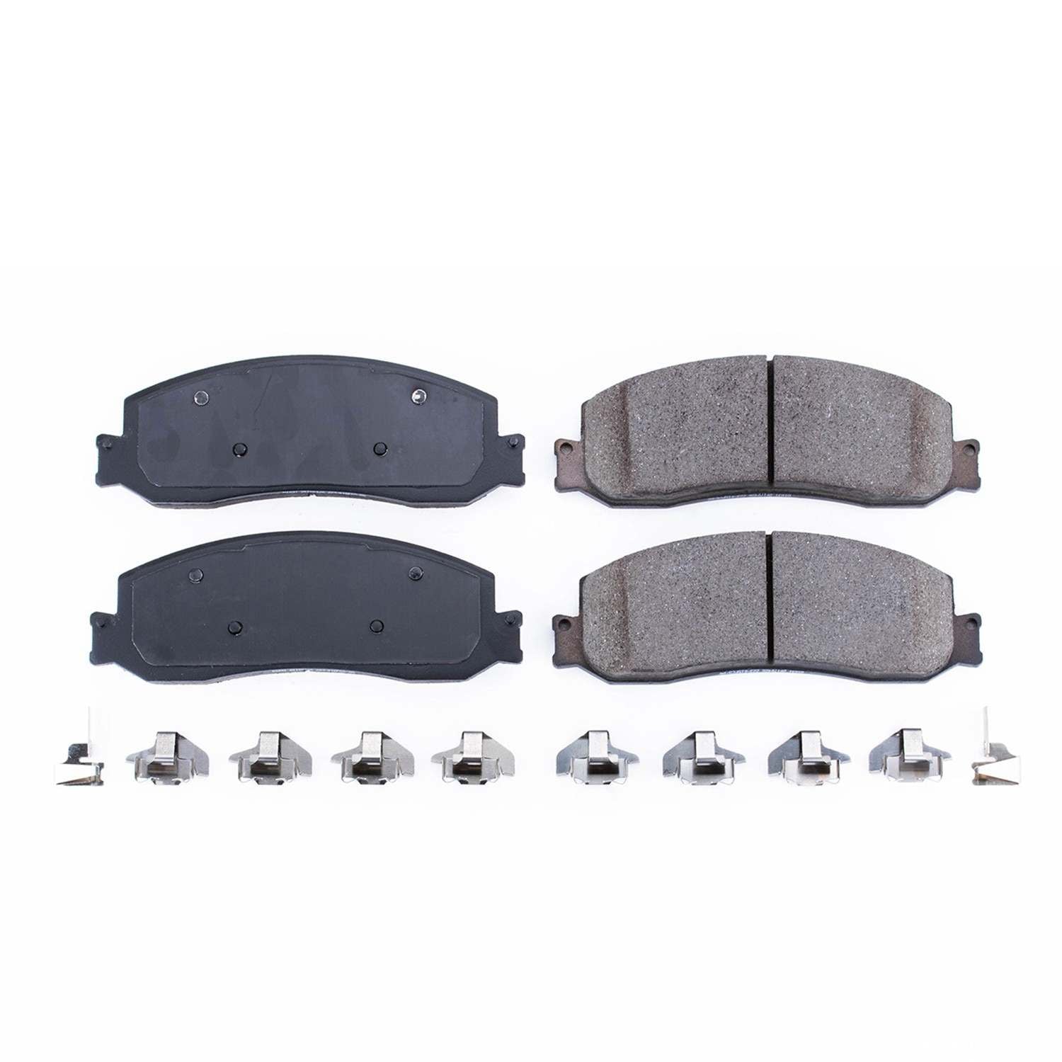 Power Stop 2012 Ford F-250 Super Duty Front Z17 Evolution Ceramic Brake Pads w/Hardware 17-1631