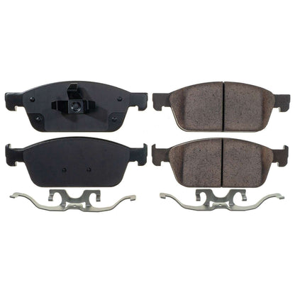 Power Stop 13-17 Ford Escape Front Z17 Evolution Ceramic Brake Pads w/Hardware 17-1645