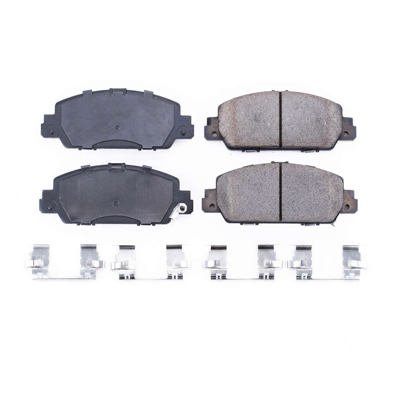 Power Stop 13-19 Honda Accord Front Z17 Evolution Ceramic Brake Pads w/Hardware 17-1654