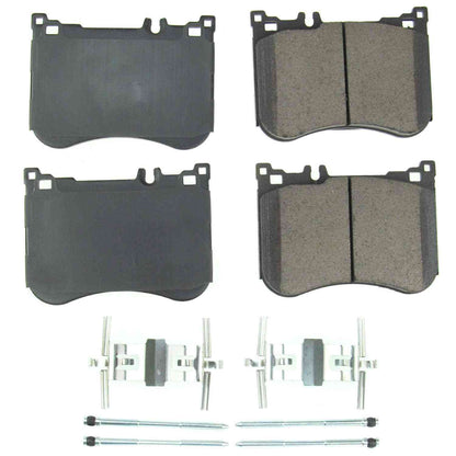 Power Stop 2017 Mercedes-Benz Maybach S550 Front Z17 Evolution Ceramic Brake Pads w/Hardware 17-1688