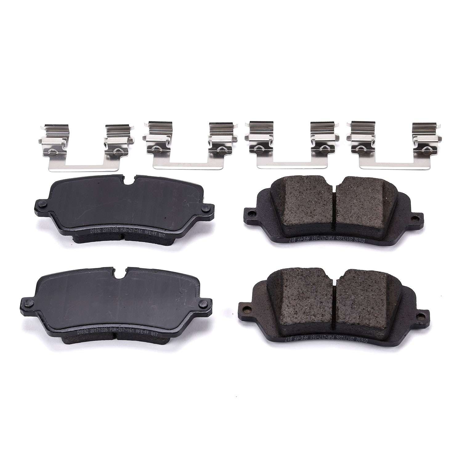 Power Stop 17-19 Land Rover Discovery Rear Z17 Evolution Ceramic Brake Pads w/Hardware 17-1692