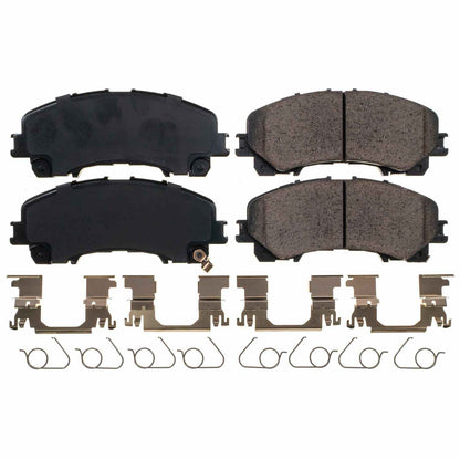 Power Stop 14-19 Infiniti Q50 Front Z17 Evolution Ceramic Brake Pads w/Hardware 17-1736