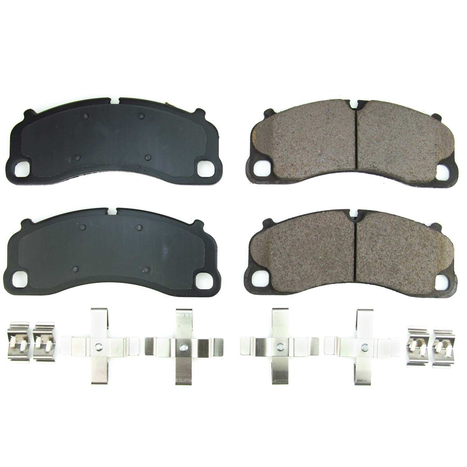 Power Stop 14-18 Porsche 911 Front Z17 Evolution Ceramic Brake Pads w/Hardware 17-1741
