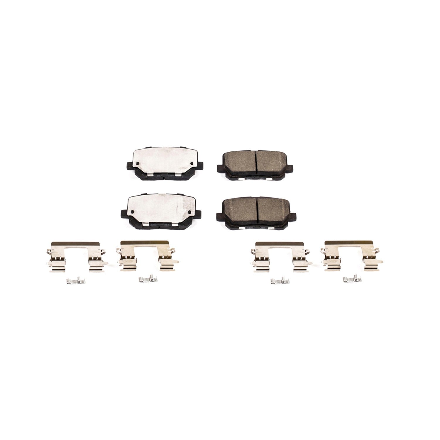 Power Stop 14-19 Dodge Charger Rear Z17 Evolution Ceramic Brake Pads w/Hardware 17-1766